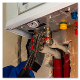 Apartamento com sistema de aquecimento central